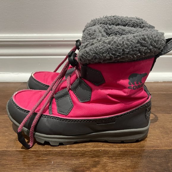 Sorel Youth Whitney Carnival Snow Boot sz 1 - Picture 9 of 16